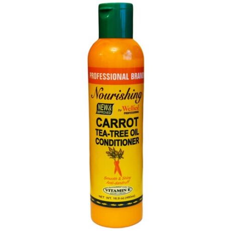 Wellice, Бальзам для волос Carrot & Tea- Tree Oil восстанавливающий Морковь и масло Чайного дерева, 480 мл