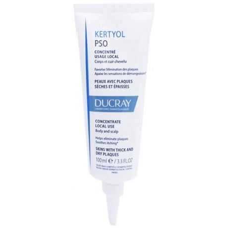 Ducray Kertyol P.S.O. концентрат для местного применения против шелушения кожи, 100 мл, туба