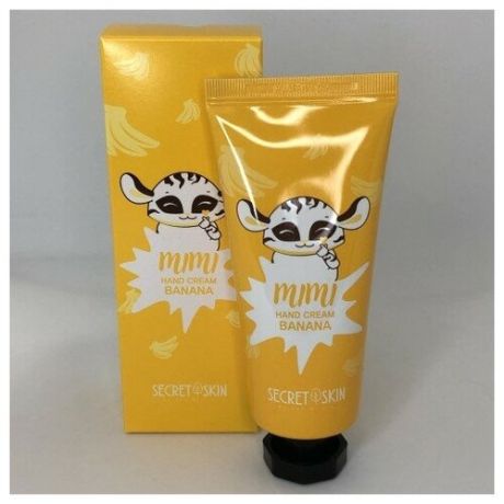 Крем для рук с бананом Secret Skin MiMi Hand Cream Banana (60 мл)