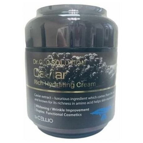 Крем с экстрактом икры DR.CELLIO G90 Solution Caviar Rich Hydrating Cream (85 мл)