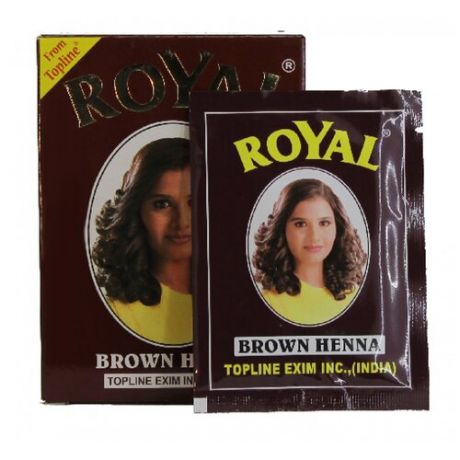 Royal Хна для бровей, 10 г, dark brown