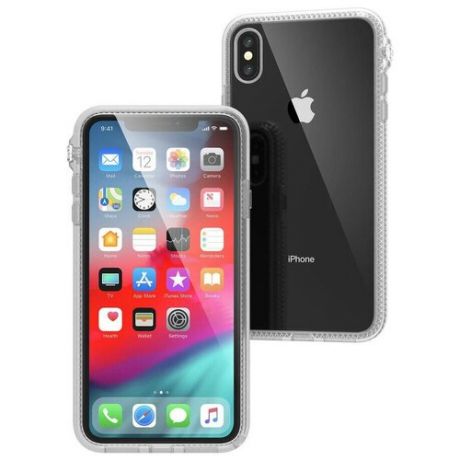 Противоударный чехол Catalyst Impact Protection Case для iPhone XS Max, цвет Прозрачный (CATDRPHXCLRL)