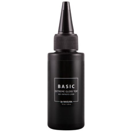 Masura Базовое покрытие Basic Extreme Gloss Top, прозрачный, 50 мл