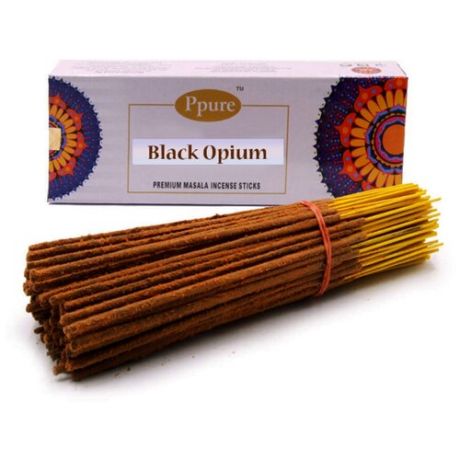Благовония Ppure Black Opium Черный Опиум весовые масала 200гр