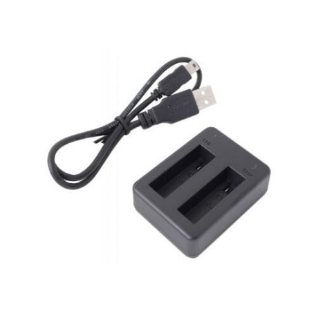 Зарядное устройство FUJIMI USB для GoPro HERO4 Black/ Silver GP 2AHDBT-401USB черный