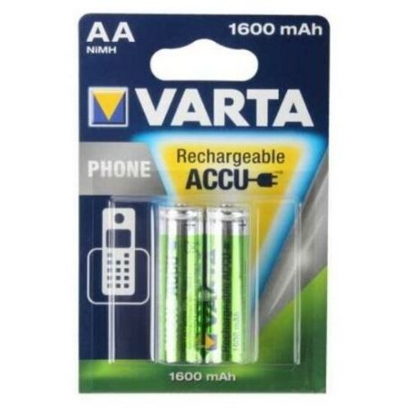 Аккумуляторные батарейки Varta HR6 T399 Phone Power 1600mah NI-MH BL2