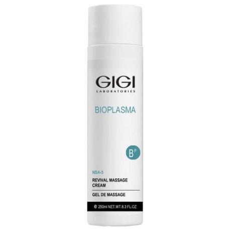 GiGi Массажный крем для лица и тела Bioplasma Revival Massage Cream 250мл