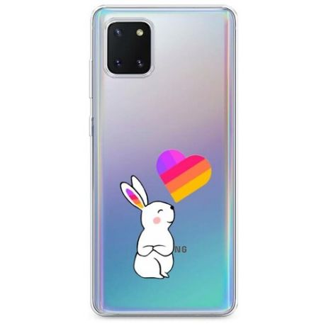 Силиконовый чехол "Кролик by Likee" на Samsung Galaxy Note 10 Lite / Самсунг Гэлакси Нот 10 Лайт