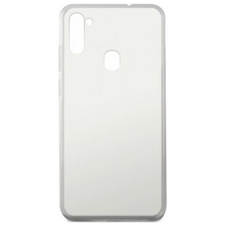 Чехол для смартфона Samsung Galaxy M11 Silicone iBox Crystal (прозрачный), Redline