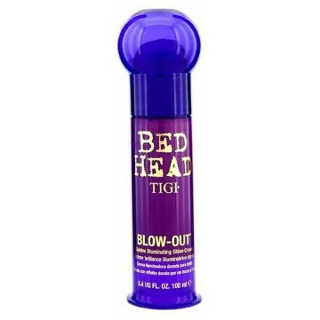 TIGI Bed Head ST Blow out - Многофункциональный крем для волос с золотым блеском 100мл
