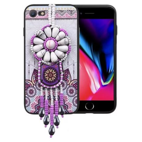 Чехол силиконовый iPhone 7 Plus/8Plus, HOCO, Chinese dream protective case, пурпурный