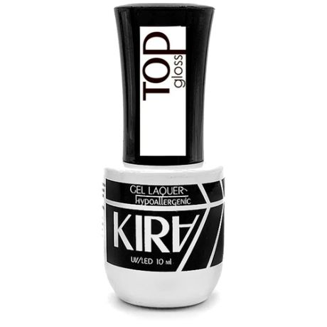 KIRA Верхнее покрытие Gloss Top, прозрачный, 10 мл