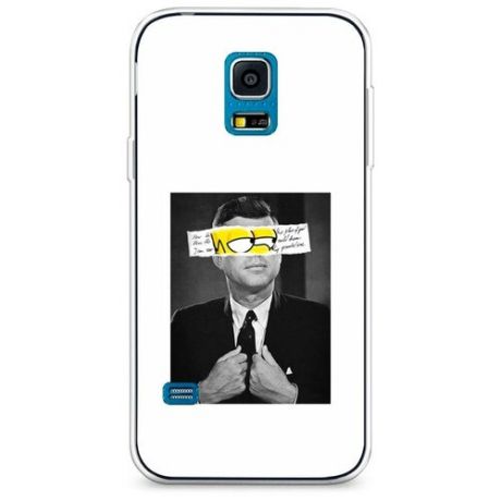 Силиконовый чехол "Homer Kennedy" на Samsung Galaxy S5 mini / Самсунг Галакси С 5 Мини