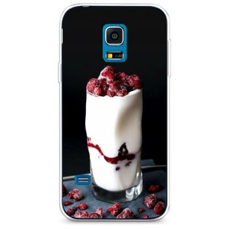 Силиконовый чехол "Молочный коктейль" на Samsung Galaxy S5 mini / Самсунг Галакси С 5 Мини