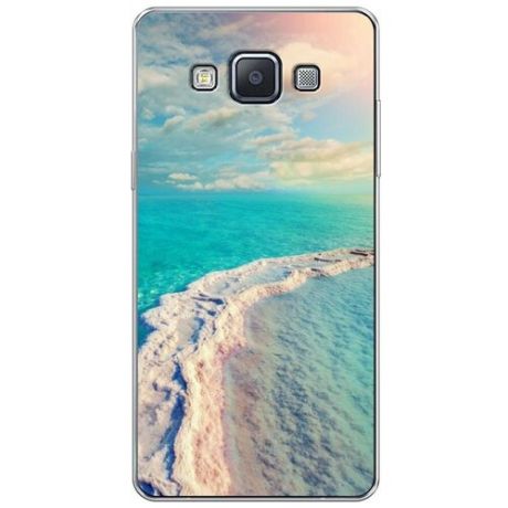 Силиконовый чехол "Волны 4" на Samsung Galaxy A5 / Самсунг Галакси А5