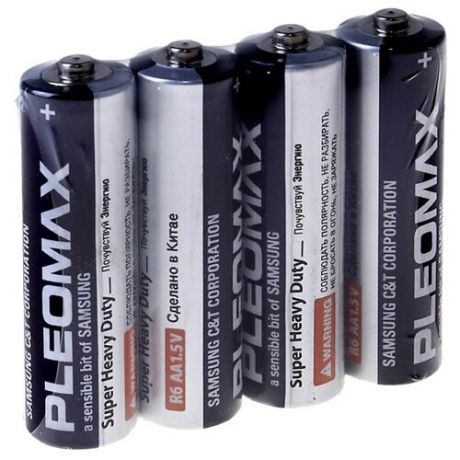 Батарейки Pleomax R6 Super Heavy Duty SR4 (60шт)