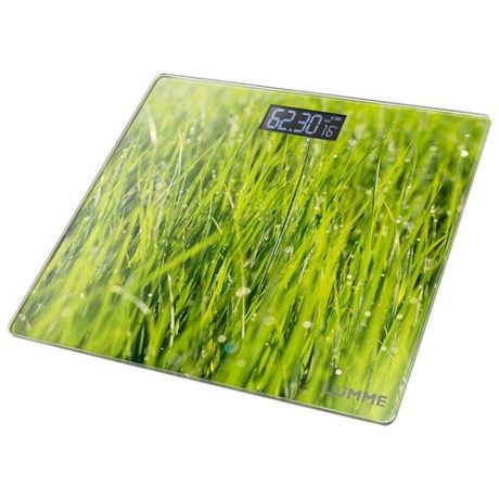 LUMME LU-1329 молодая трава весы напольные сенсор, встроенный термометр