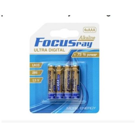 Батарейка FOCUSray Ultra Digital ААА, 4 шт