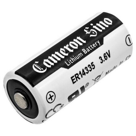 Батарейка (элемент питания) CameronSino CS-ER14335 (2/3AA, ER14335, LS14335) Li-SOCI2, 1650mAh