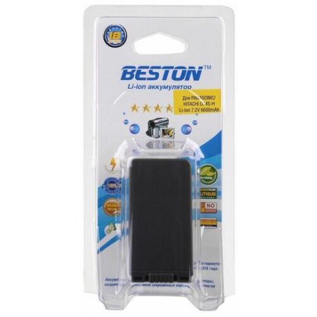 Аккумулятор для видеокамер BESTON Panasonic/HITACHI BST-D54S-H, 7.2 В, 6600 мАч