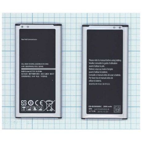 Аккумуляторная батарея EB- BG900BBC, EB- BG900BBE для телефона Samsung Galaxy Round, Galaxy S5 GT- i9600, GT- i9602, GT- i9700, SM- G900, SM- G900A, SM- G900F, SM- G900FD Duos