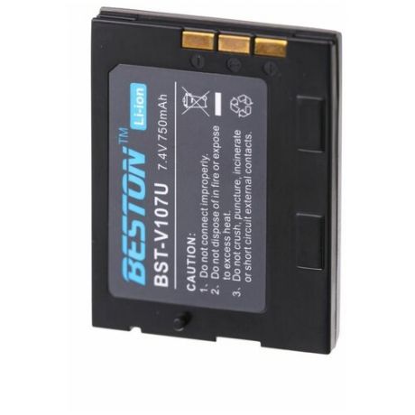 Аккумулятор для видеокамер JVC BESTON BST-BN-V107U, 7.4 В, 750 мАч