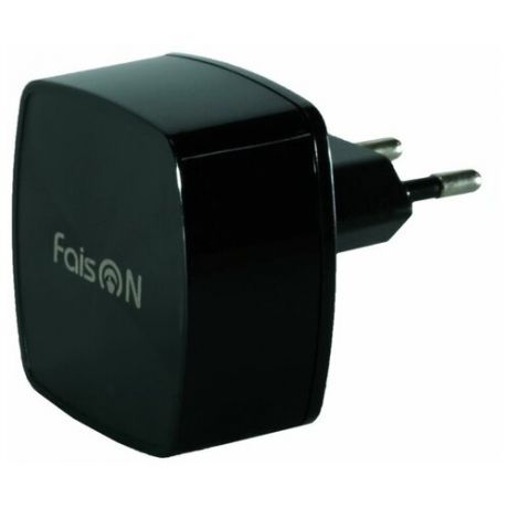 Сетевая зарядка FaisON 2хUSB, 2.4A, чёрный, HC26