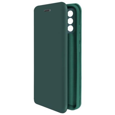 Чехол-книжка Krutoff Soft Book для Xiaomi Redmi Note 10T/Poco M3 Pro зеленый опал
