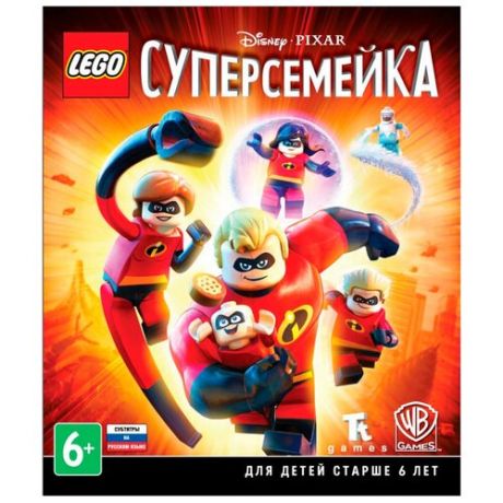 Игра для Nintendo Switch LEGO The Incredibles, русские субтитры