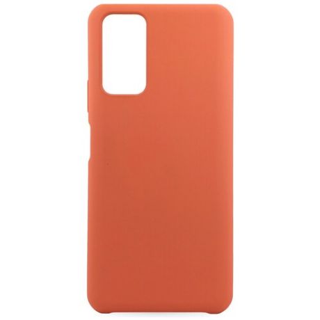 Силиконовый чехол для Honor 10X Lite / Защитный чехол для мобильного телефона Хонор 10X Лайт с покрытием Софт Тач / Защитный силикон кейс для смартфона / Премиум покрытие Soft touch (Оранжевый)