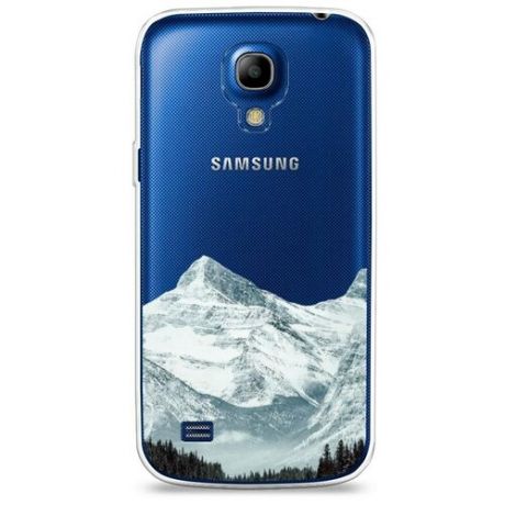 Чехол Силиконовый Samsung Galaxy S4 mini Горы арт 1