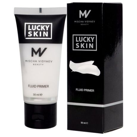 MISCHA VIDYAEV Lucky Skin Флюид праймер Fluid Primer, 30 мл, белый