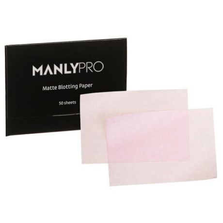 MANLYPRO Матирующие салфетки Matte Blotting Paper