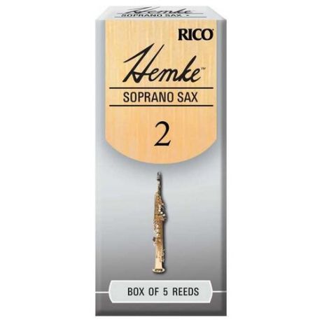 Трость (5 шт. в наборе) Rico Hemke RHKP5SSX200 натуральный