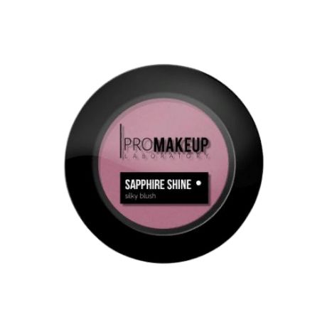 ProMAKEUP Laboratory Румяна Sapphire Shine шелковистые с сияющим эффектом, 04 pale pink/пепельно-розовый