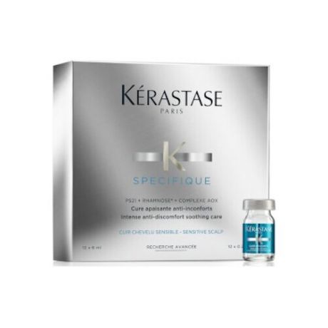 Kerastase Specifique Intense AntiDiscomfort Курс интенсивный для чувствительной кожи головы 12 ампул x 6 мл