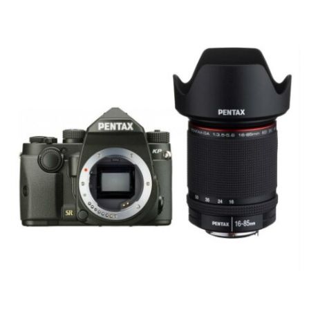 Фотоаппарат Pentax KP Kit DA 40XS + 3 рукоятки, черный