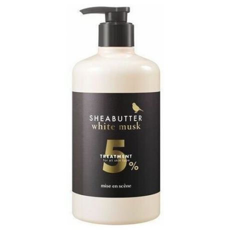 Маска для волос с маслом Ши Mise-en-Scene Shea Butter White Musk Treatment (880 мл)