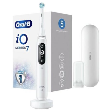 Электрическая зубная щетка Oral-B IO 7, white