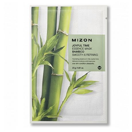 Тканевая маска для лица Mizon с экстрактом бамбука - Joyful Time Essence Mask Bamboo