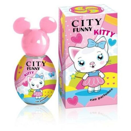 CITY PARFUM Детская душистая вода City Funny Kitty, 30 мл