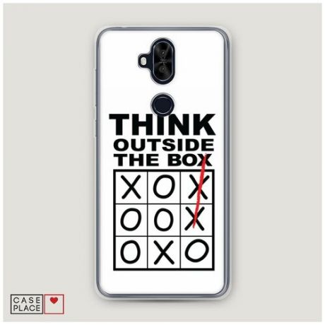 Силиконовый чехол "Think outside the box" на Asus Zenfone 5 Lite (ZC600KL) / Асус Зенфон 5 Лайт (ZC600KL)