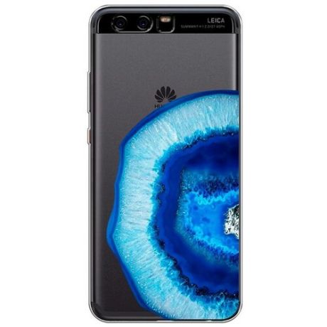 Силиконовый чехол "Мрамор be kind" на Huawei P10 / Хуавей П10