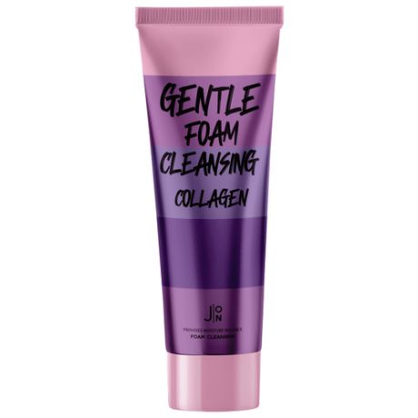 Пенка для умывания очищающая J: ON с коллагеном - Gentle Foam Cleansing Collagen