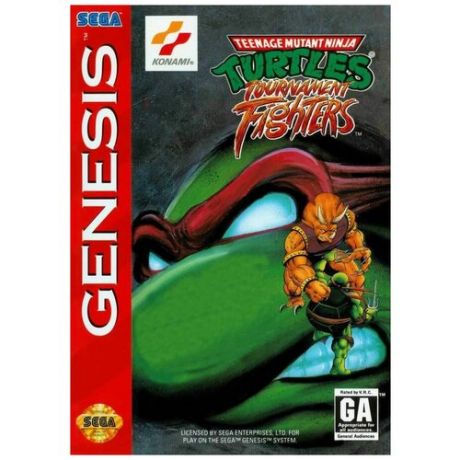 TMNT Teenage Mutant Ninja Turtles (Черепашки Ниндзя): Tournament Fighters (16 bit) английский язык