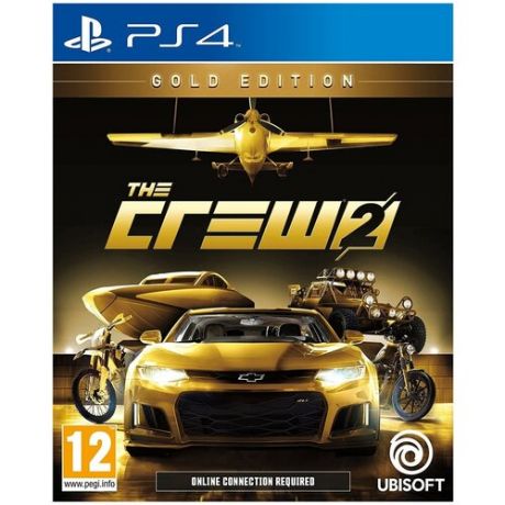 Видеоигра The Crew 2 Золотое издание (Gold Edition) (PS4)