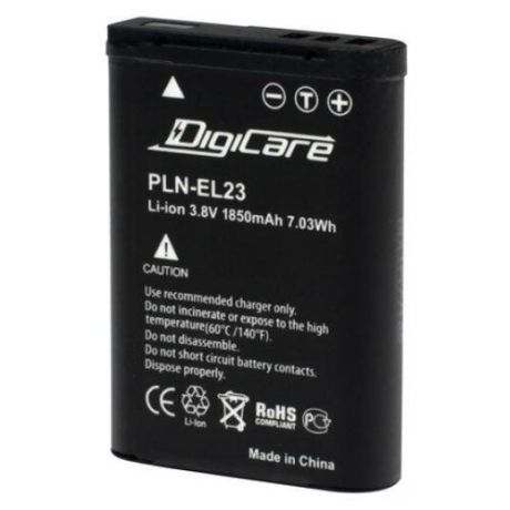 Аккумулятор DigiCare PLN- EL23 / EN- EL23 для Coolpix S810, P600