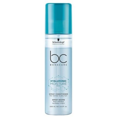 Кондиционер Schwarzkopf Professional Hyaluronic Moisture Kick. Spray Conditioner, 200 мл