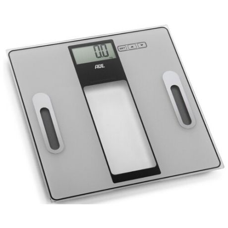 Весы напольные ADE Tabea BA1300 silver-black стекло, с анализатором тела