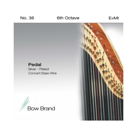 Комплект струн 7-й октавы для арфы Bow Brand Pedal Wires Silver Plated